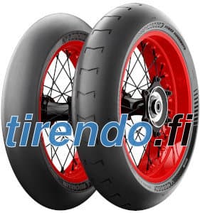 Michelin Power Supermoto ( 120/75 R16.5 TL kumiseos RAIN, NHS, etupyörä )