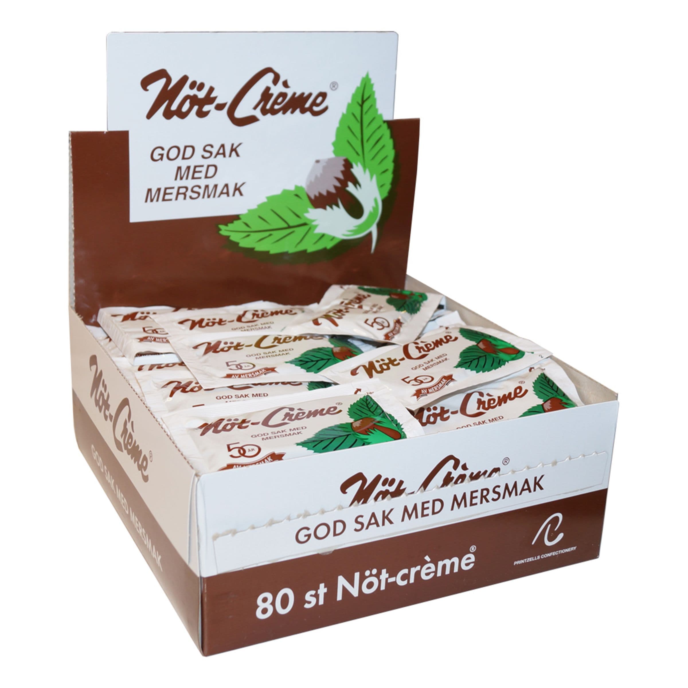Nöt-Créme Suklaalevite Suurpakkaus - 108 x 18 g