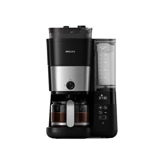 Philips All-in-1 Brew HD7900/50 kahvinkeitin myllyllä - musta/hopea