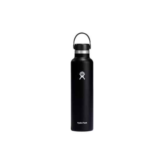 Hydro Flask Standard Mouth Flex Cap vesipullo, 700 ml – Black