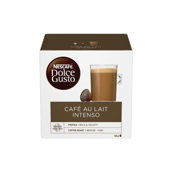 Kahvikapselit NESCAFÉ® Dolce Gusto® Café au Lait Intenso, 16 kpl.
