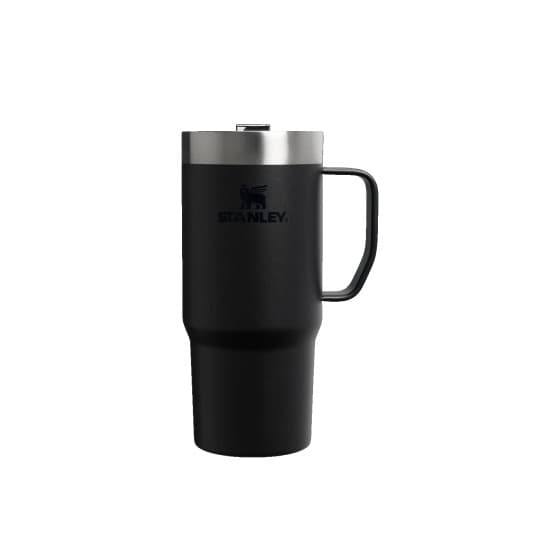 Stanley Everyday Suburban Black termosmuki kahvalla – 470 ml, musta