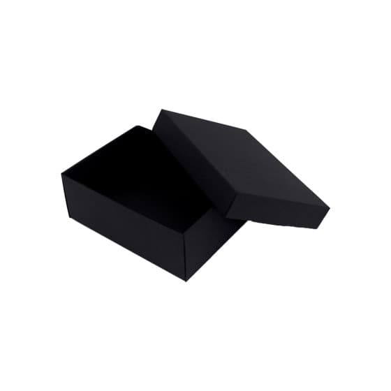 Musta lahjalaatikko, 320x213x105 mm