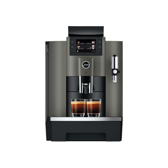 JURA W8 Dark Inox EA täysautomaattinen kahvikone – harmaa