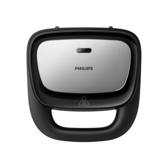 Philips 5000 Series HD2350/80 voileipägrilli vohvelirauta - musta