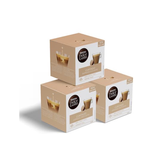 Kahvikapselisarja NESCAFÉ® Dolce Gusto® Cortado, 3 x 16 kpl.