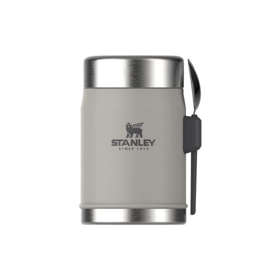 Ruokatermos ja lusikkahaarukka Stanley Classic Legendary Ash, 0,4 l