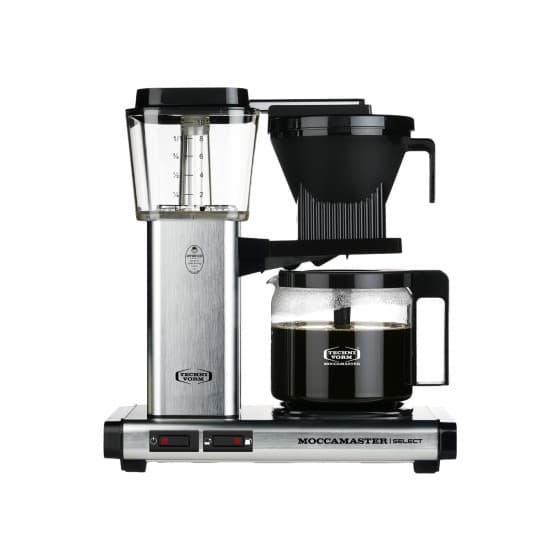 Moccamaster KBG 741 Select Brushed Silver kahvinkeitin - hopea, käytetty