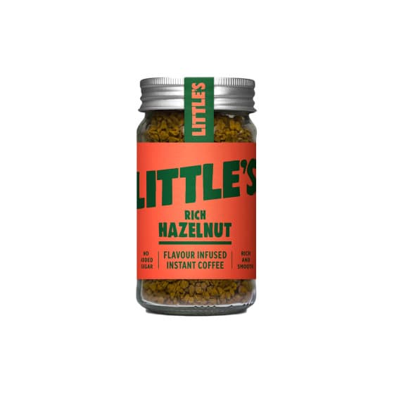 Maustettu pikakahvi Little's Rich Hazelnut, 50 g