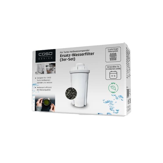 Caso vesisuodatin kuumavesiautomaattiin (3 kpl)