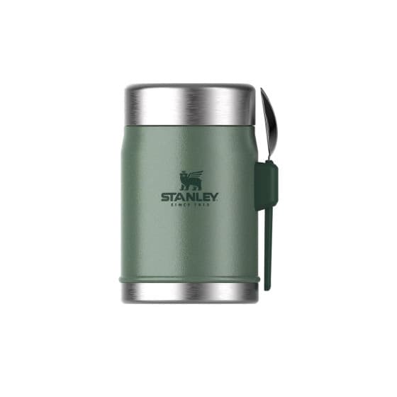 Stanley Legendary Hammertone Green ruokatermos ja lusikkahaarukka – 400 ml