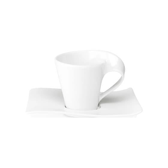 Kahvikuppi ja aluslautanen Villeroy &amp; Boch NewWave Caffe, 140 ml