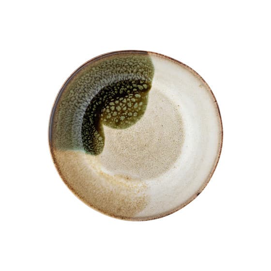 Bloomingville Green Stoneware Jules syvä lautanen, 22 cm