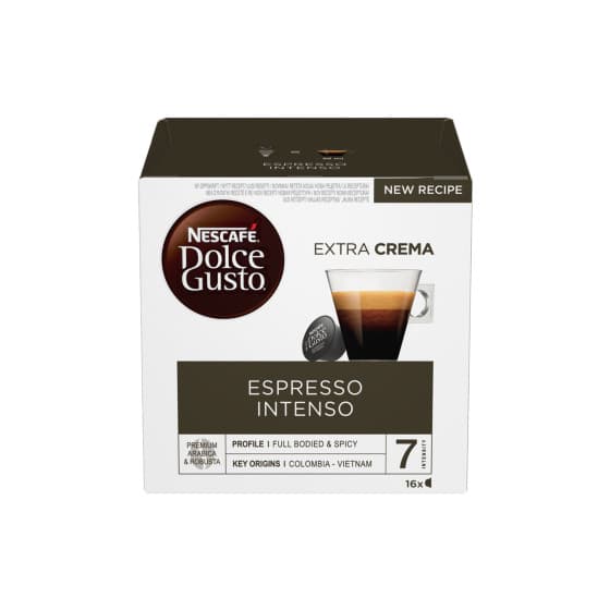 Kahvikapselit NESCAFÉ® Dolce Gusto® Espresso Intenso, 16 kpl.