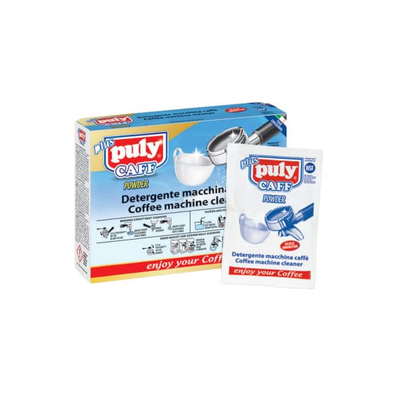 Kahvikoneen puhdistusjauhe PulyCaff® Plus, 10 kpl.