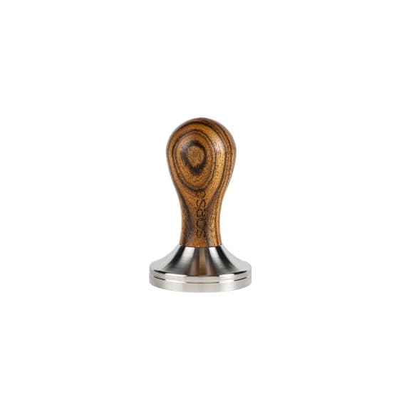 SORSO Barista tampperi, ruostumaton teräs, puisella kahvalla, 57 mm – ruskea