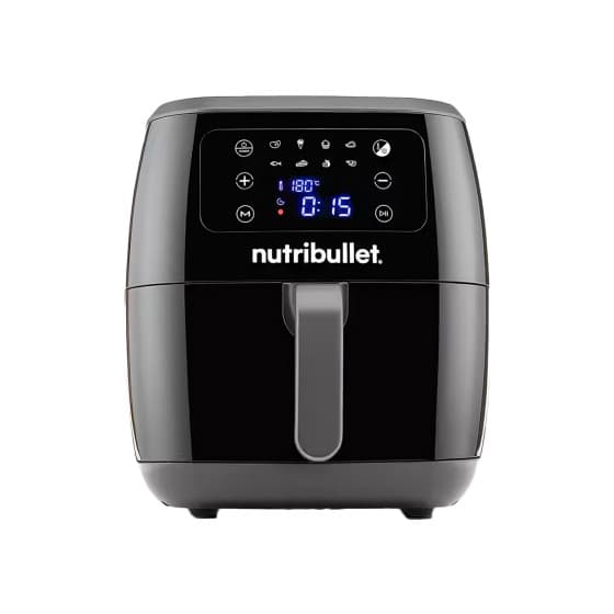 NutriBullet® XXL Digital NBA071B airfryer – 1800 W, 7 L, musta