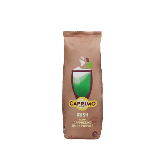 Maustettu kaakaopohjainen cappuccino-pikakahvi Caprimo Irish Cappuccino, 1 kg