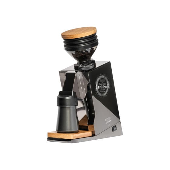 Eureka Oro Mignon Single Dose PRO Limited Edition kahvimylly – musta kromi