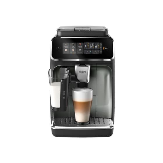 Philips Series 3300 LatteGo EP3349/70 kahviautomaatti - musta/hopea