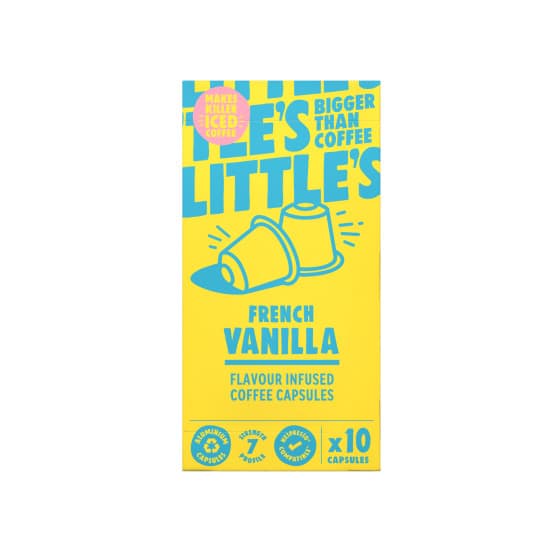 Little's French Vanilla -makuinen maustettu kahvi, kahvikapselit, yhteensopivat Nespresso®-kahvikoneiden kanssa, 10 kpl.