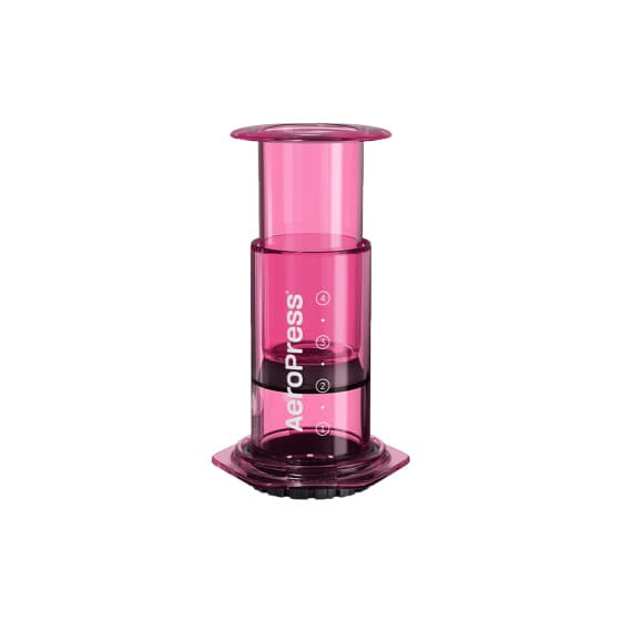 Kahvinkeitin AeroPress - Clear Pink