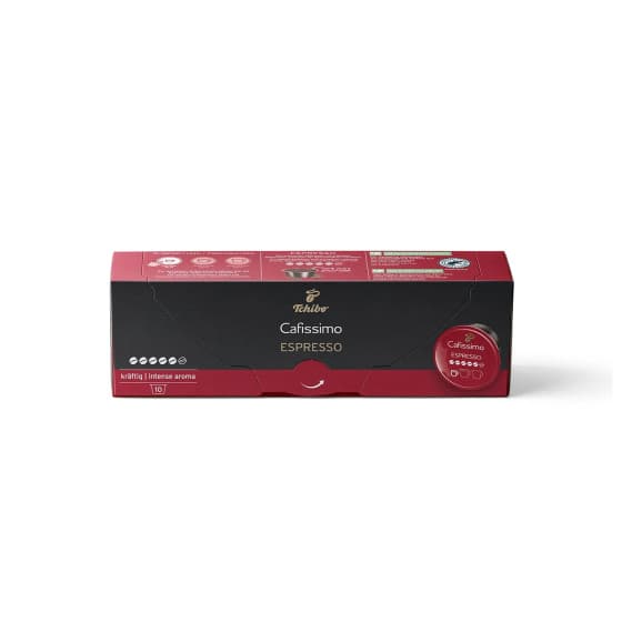 Kahvikapselit Tchibo Cafissimo / Caffitaly järjestelmiin Tchibo Cafissimo Espresso Intense, 10 kpl.