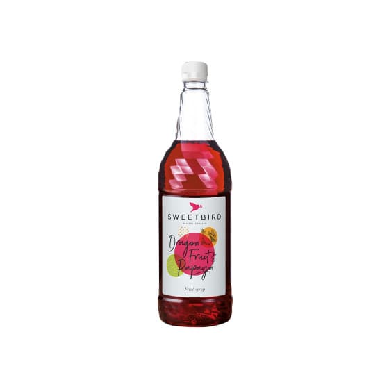 Siirappi Sweetbird Dragon Fruit &amp; Papaya, 1 l