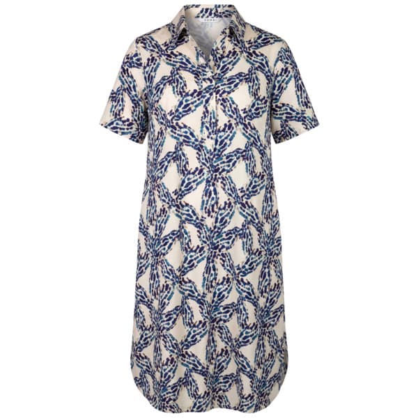 KIA VISCOSE SHIRT DRESS SEASIDE