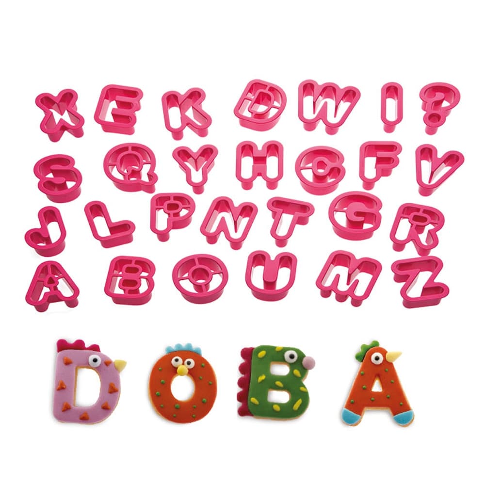 Muottisetti - Kirjaimet