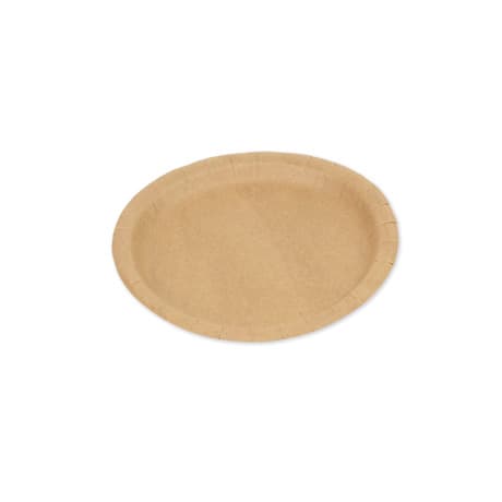 Pahvilautaset - Kraft, 18cm, 12kpl