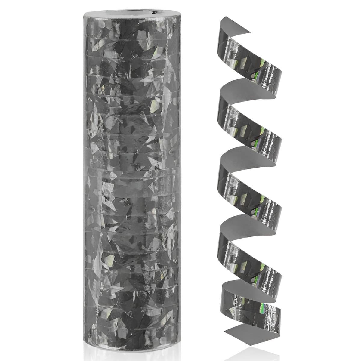 Holografinen serpentiini - musta, 4 m