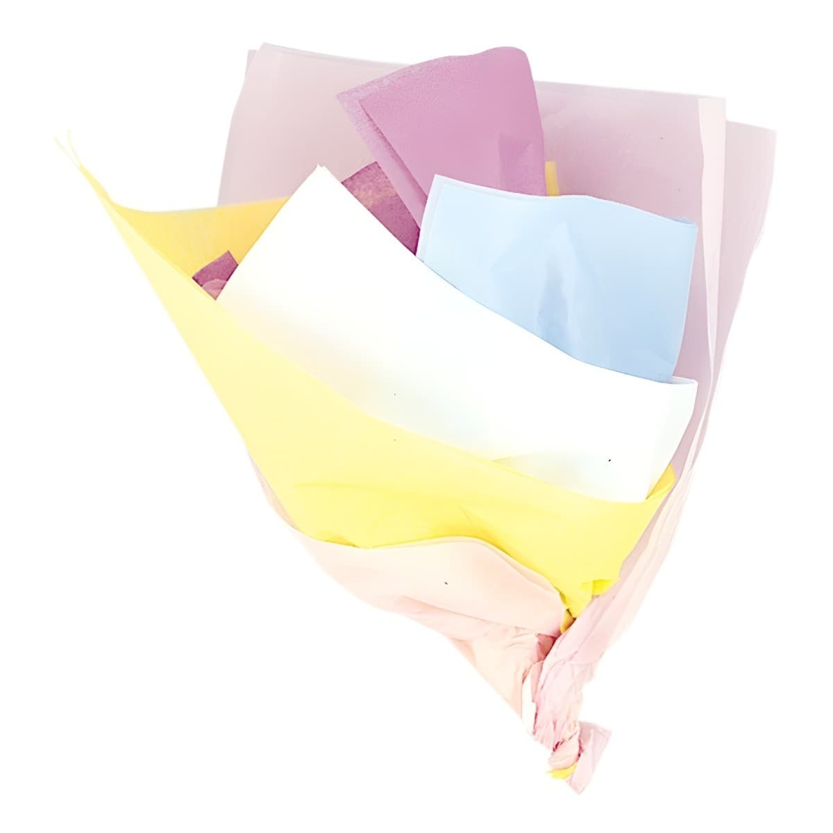 Silkkipaperi - Pastelliväriset, 10 kpl