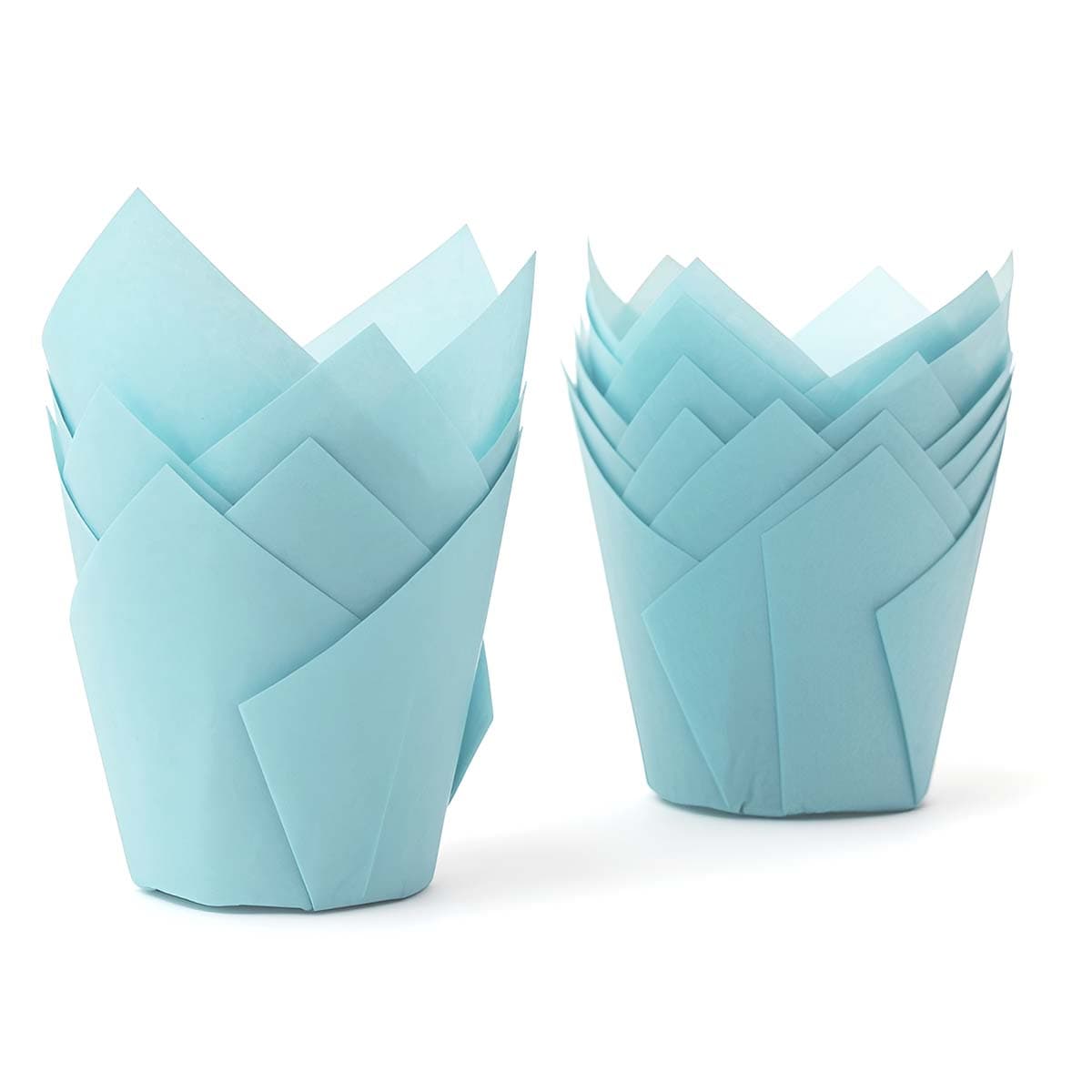 Muffinivuoat tulppaani - Baby Blue, 50kpl