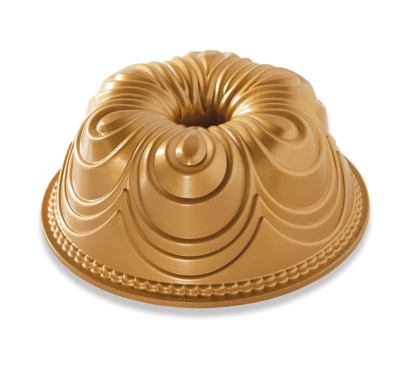 Nordic Ware Kakkuvuoka - Chiffon Bundt Pan, Kulta, 2,4 L