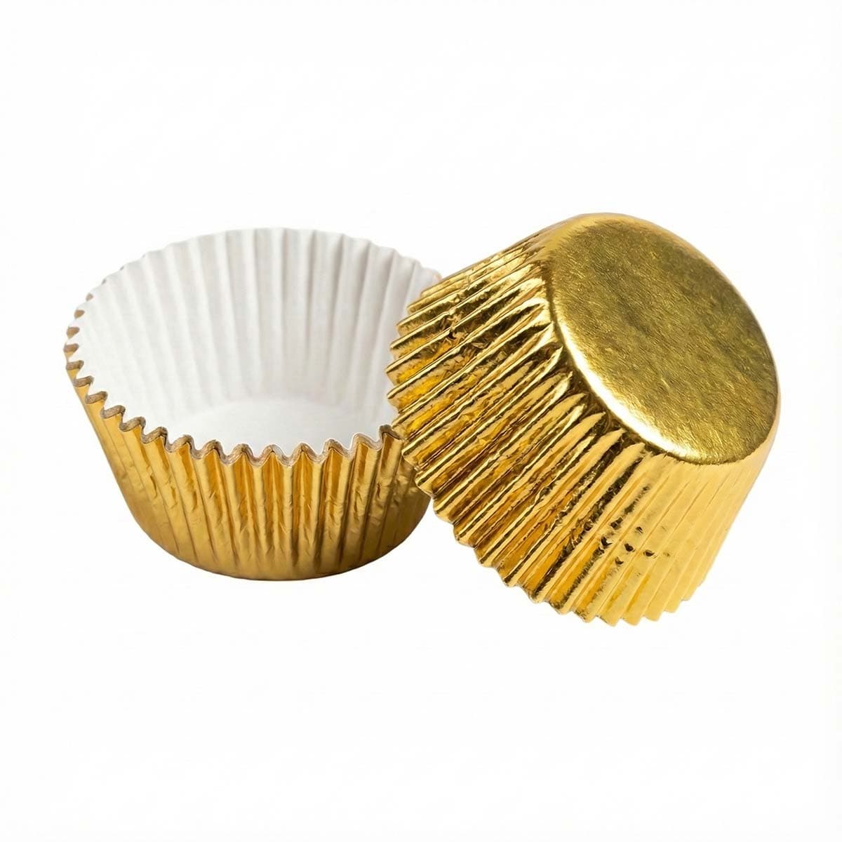 Minimuffinivuoat - Metallic Gold, 50 kpl