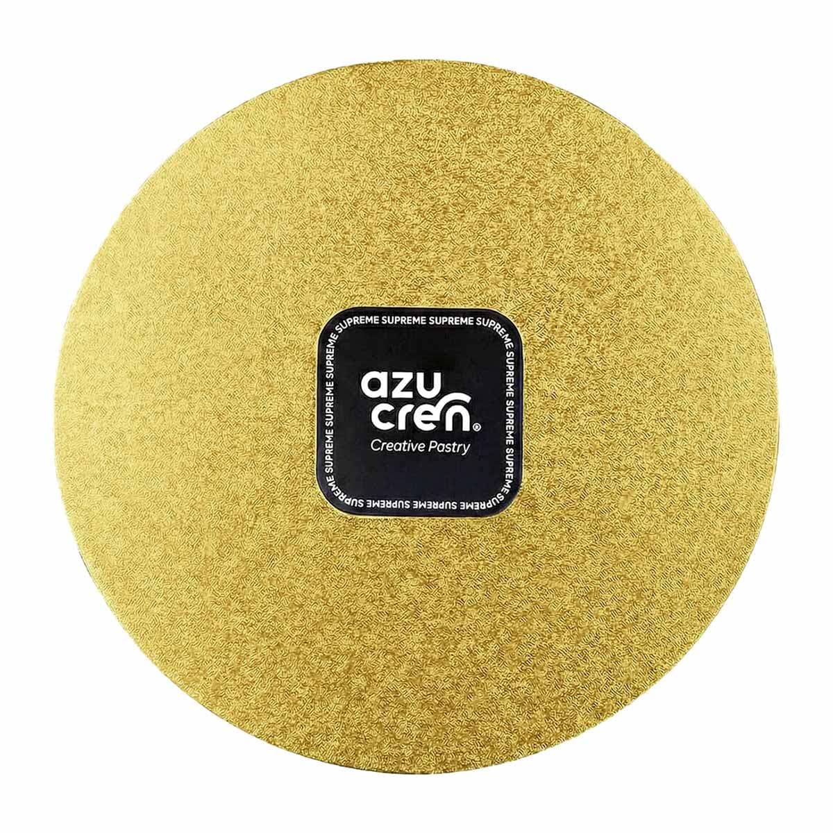 Paksu kakkualusta - Vaalea kulta, 25 cm