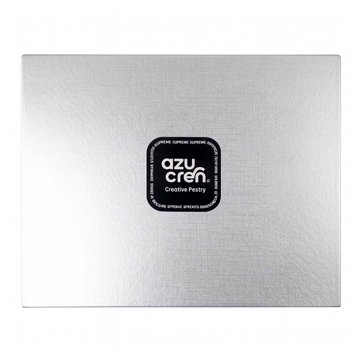 Paksu kakkualusta, suorakulmio - Hopea, 30 x 25 cm, supreme