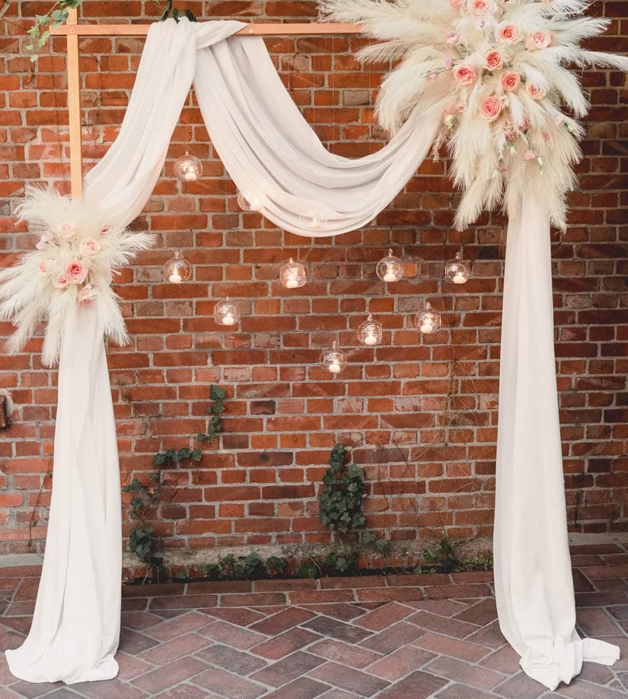 Taustakangas  - Valkoinen 1,4x10m