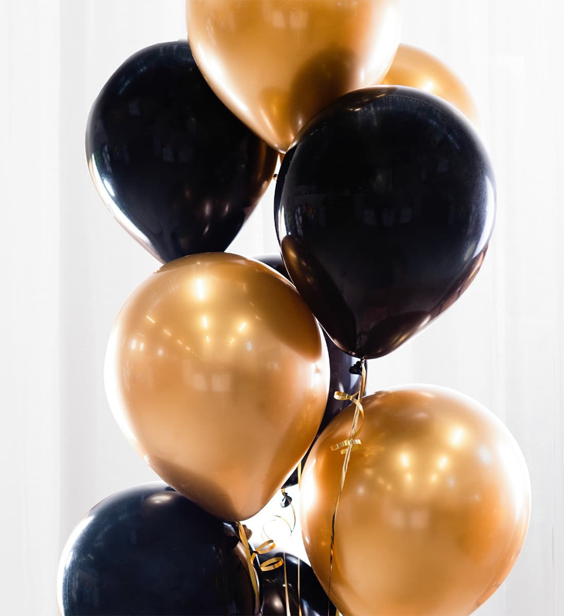 Ilmapallokimppu - Kulta/Musta