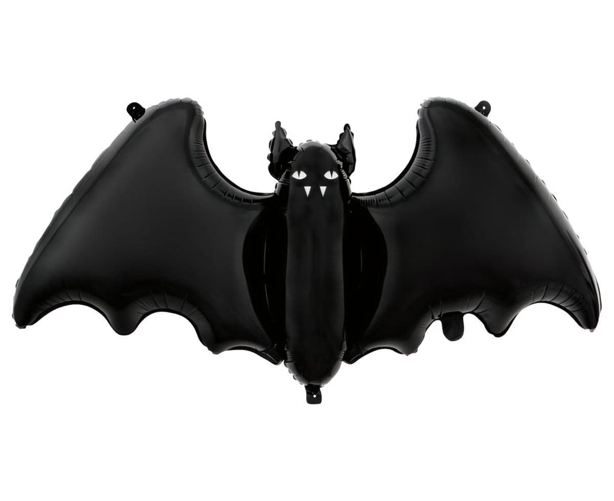 Foliopallo - Lepakko, musta, 46 × 100 cm, 1 kpl