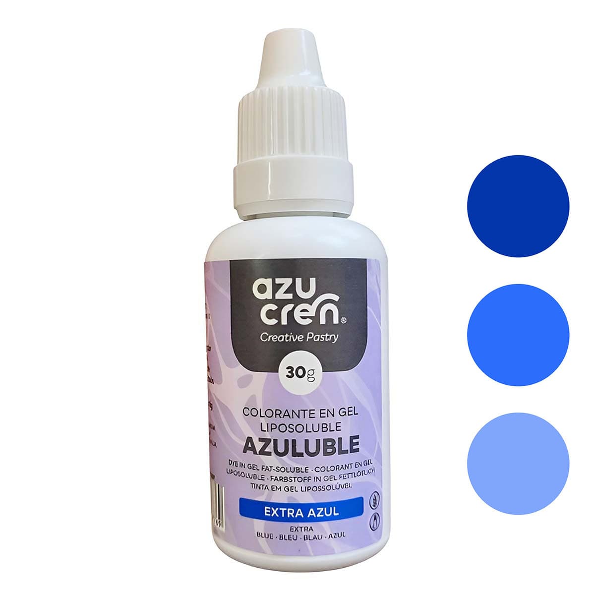 Öljypohjainen Elintarvikeväri - Extra Sininen, 30 ml Azucren