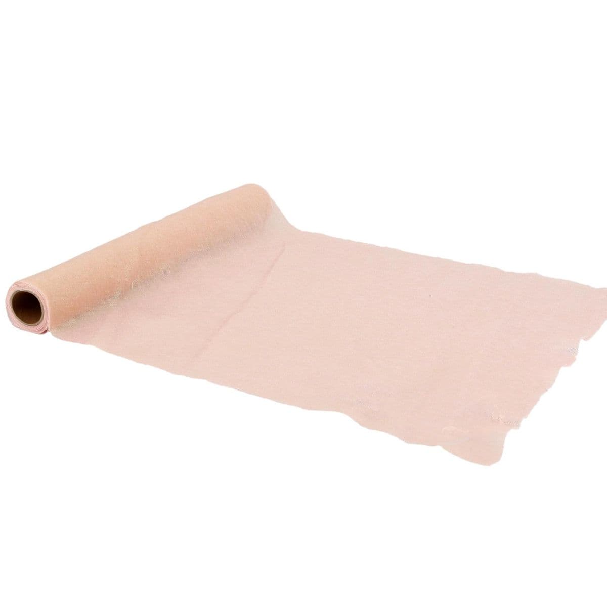 Kaitaliina  - Puuteriroosa kultahohteella, 28  cm x 3 m