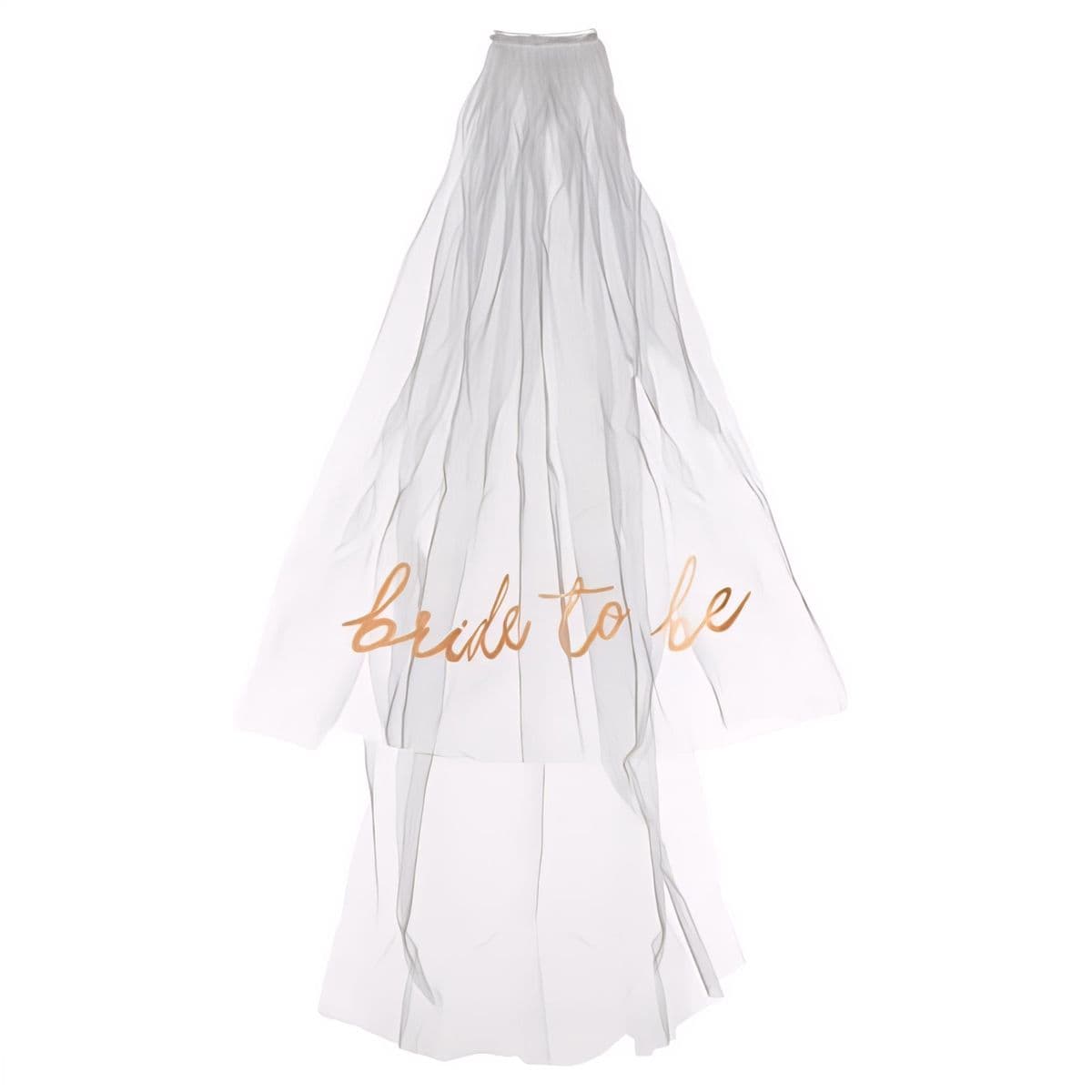 Huntu hiuskammalla - Bride to be -teksti, 63 cm