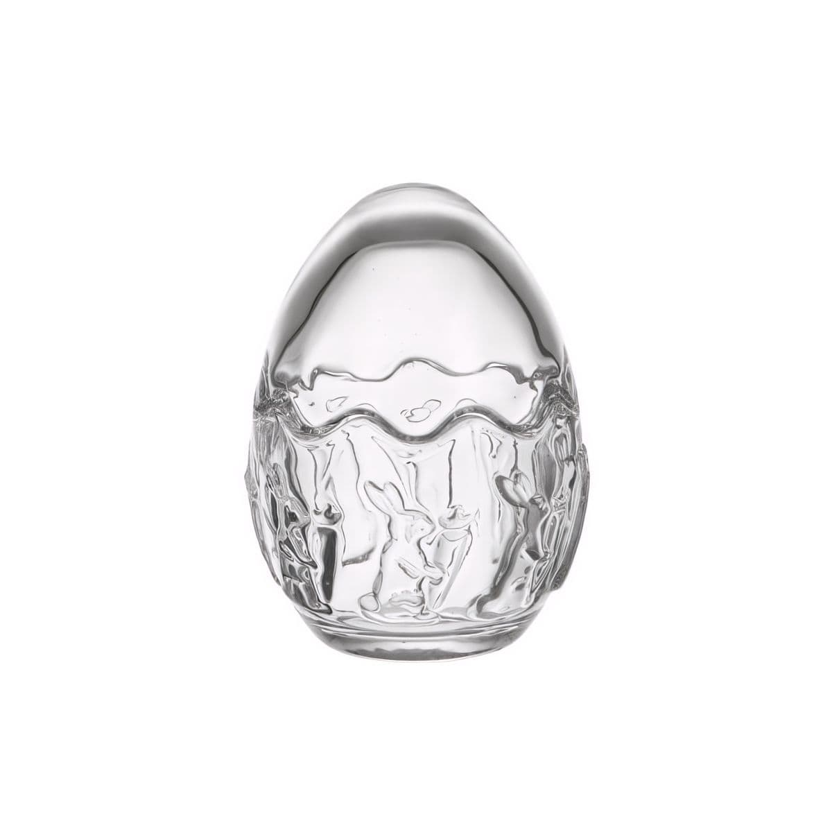 Lasinen koristemuna - Bunny, 9 cm