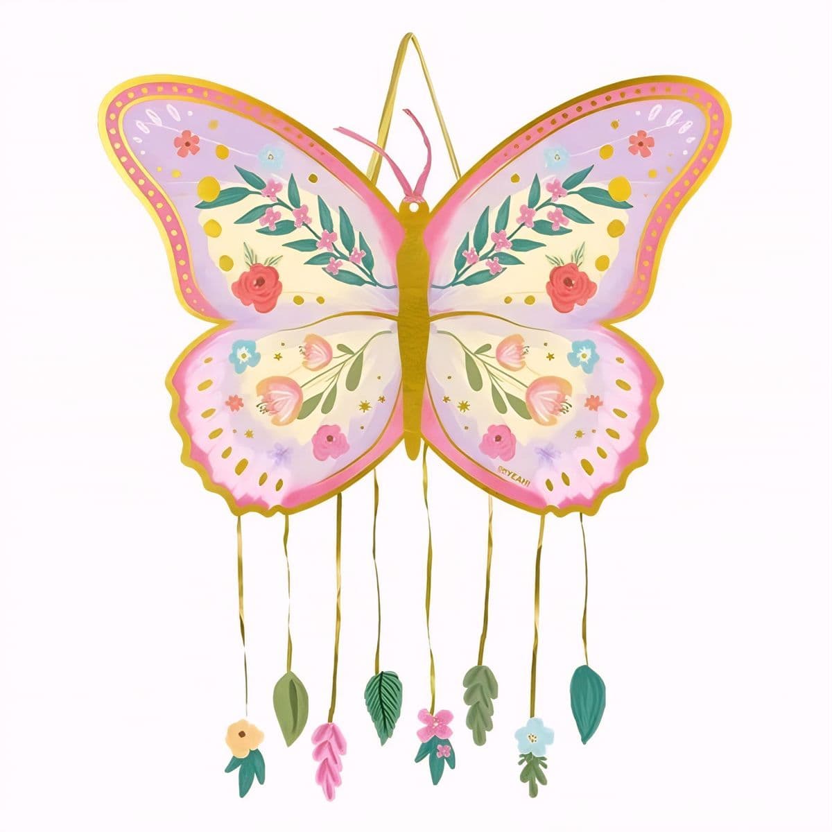 Vetopinjata - Perhonen, 54,5x38 cm