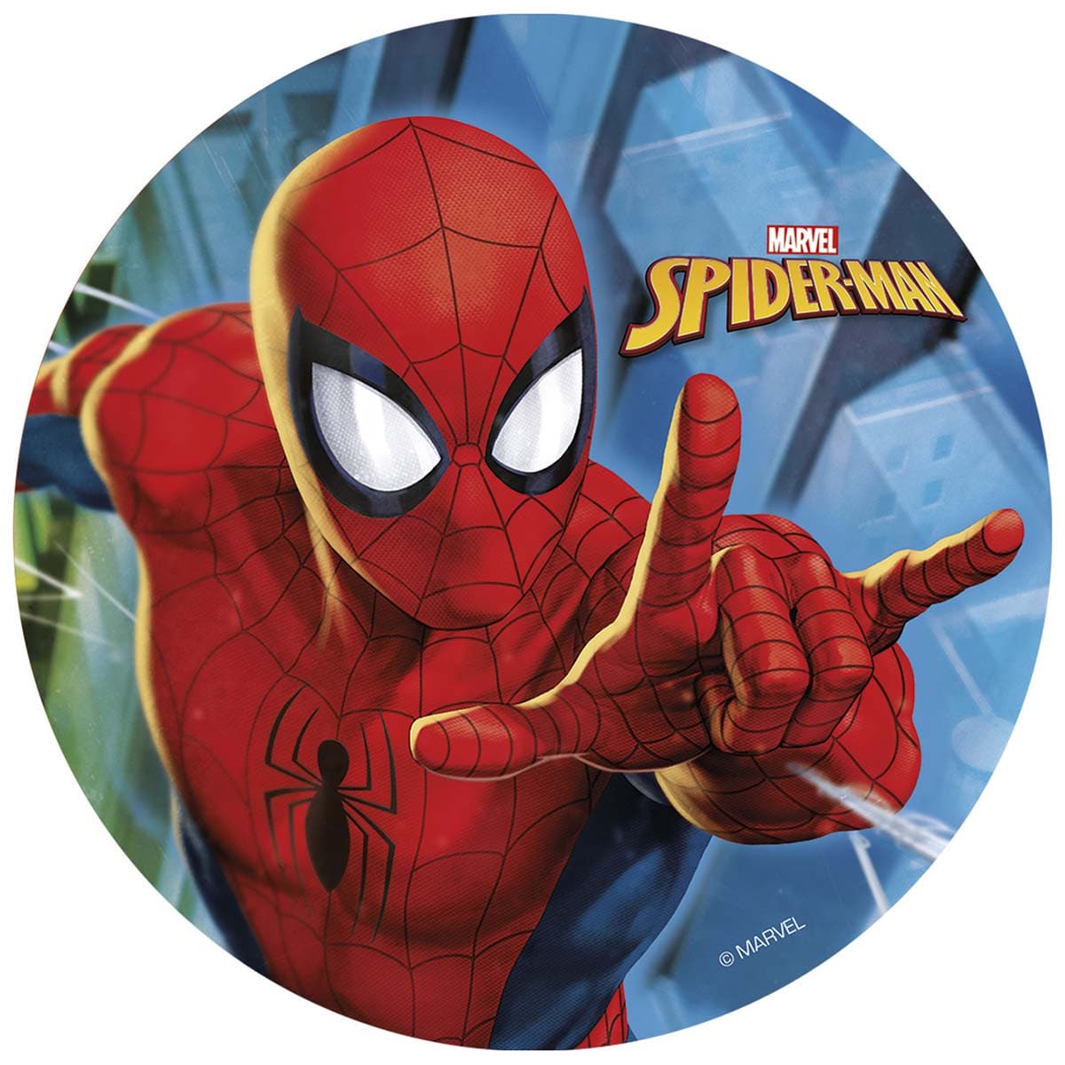 Syötävä Kakkukuva - Spider-man, 20cm