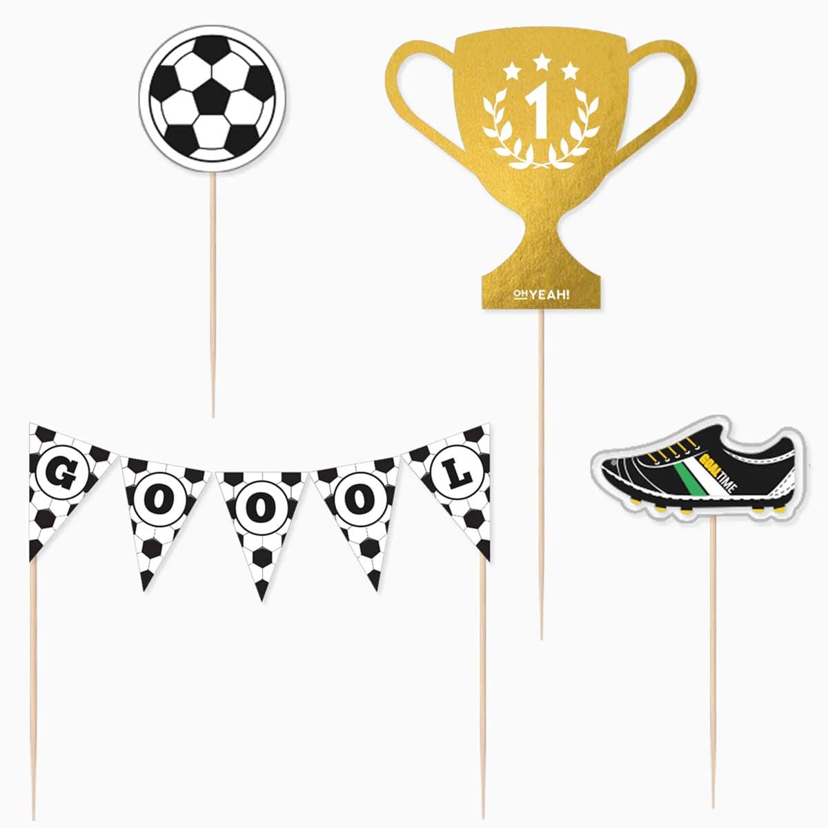 Kakkukoriste – Jalkapallosetti, 4 osaa