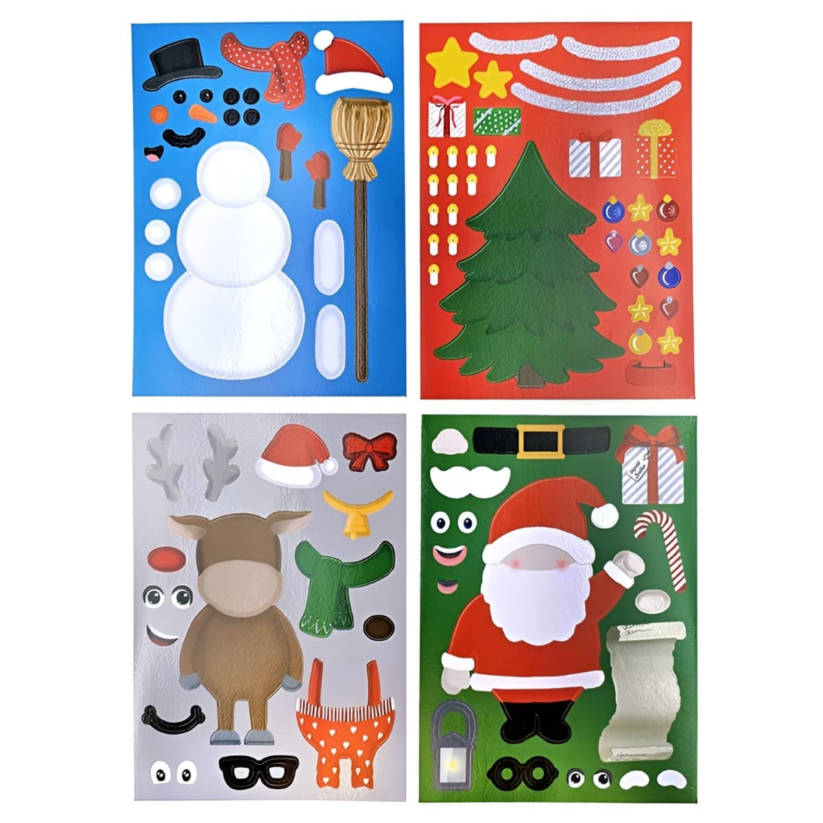 Joulutarrat – Kokoa omat jouluhahmot, 4 kpl