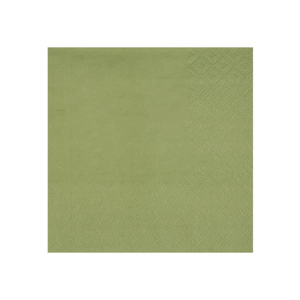 Pienet cocktail-servetit - Oliivinvihreä, 25kpl